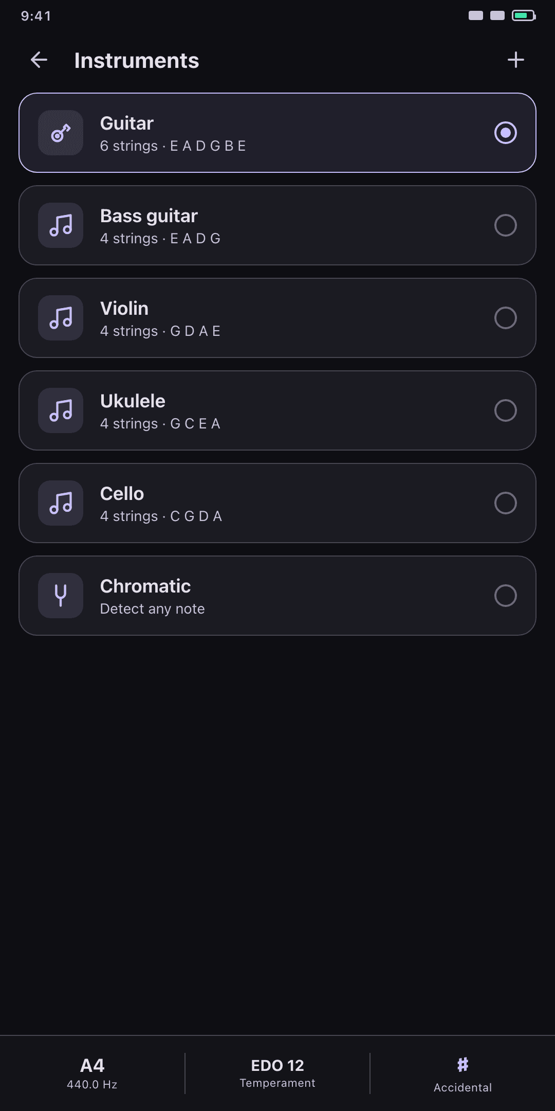 Instrument tuner